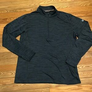 Kuhl Men's Blue Quarter-Zip Pullover XL
